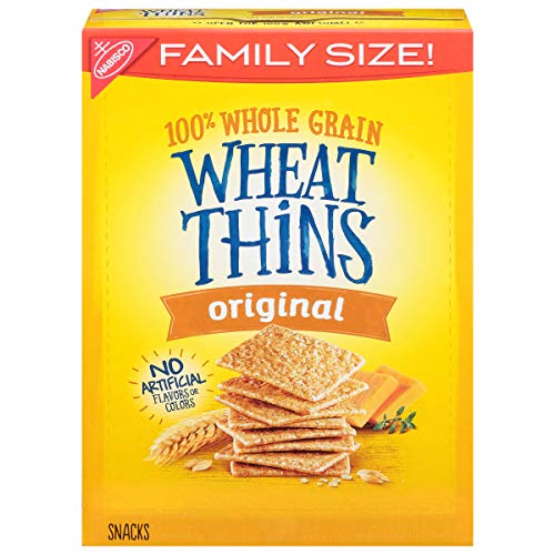 Wheat Thins Original Whole Grain Wheat Crackers, Family Size, 16 oz