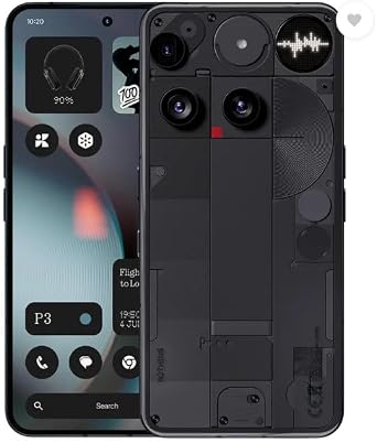 Nothing Phone 3 Smartphone 16GB + 512GB - Black