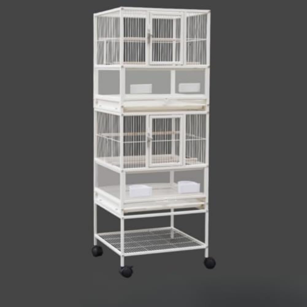 鳥かご 金属製大型のバードケージ オウム、オカメインコ、ラブバード　豪華希少大型 Amazon | 鳥かご 大型のインコケージ 大きな金属オウムバードケージ