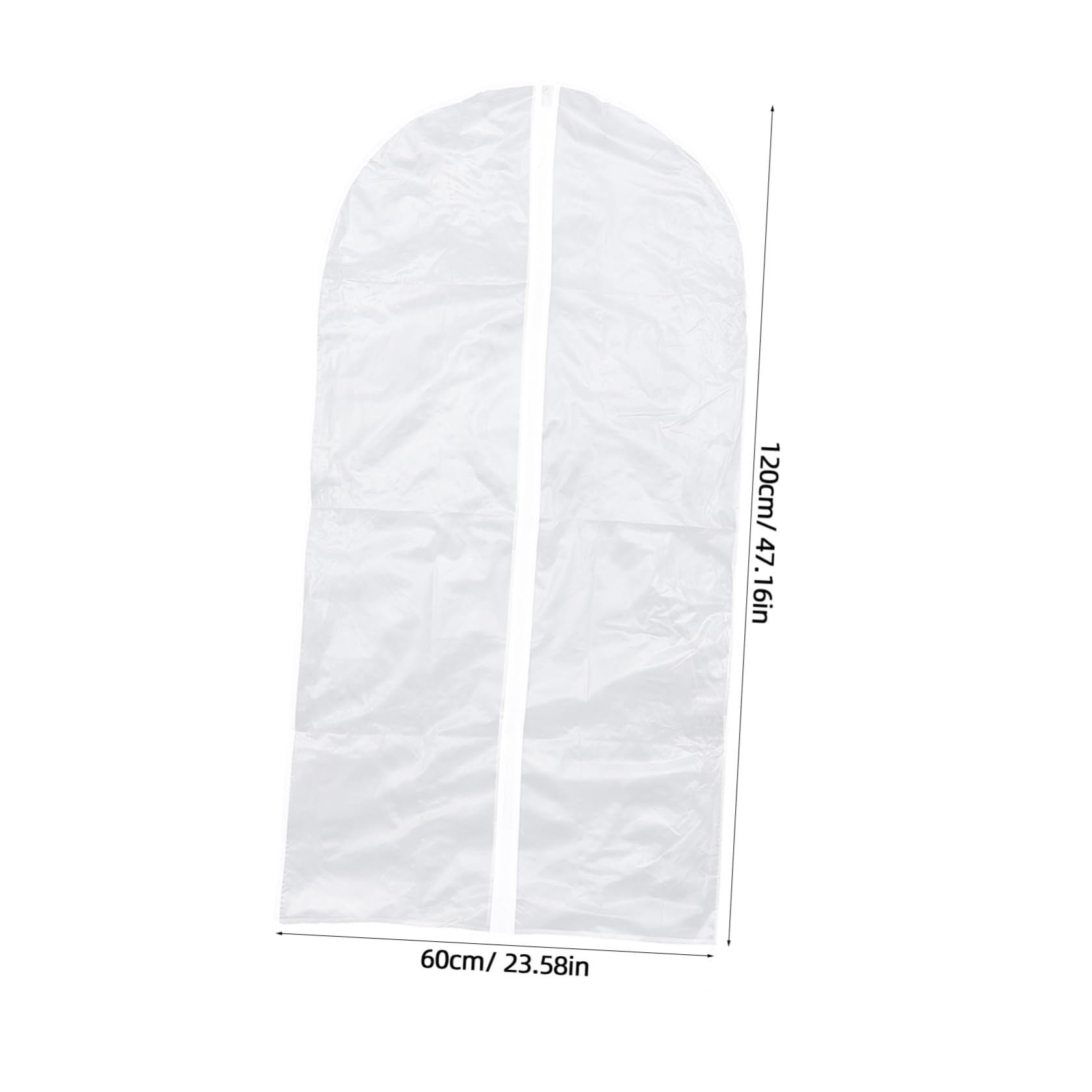 Amosfun 10piezas Fundas Antipolvo Transparentes para Ropa Incluye Protectoras para Abrigos y Vestidos para Guardar Trajes y Abrigos el Armario