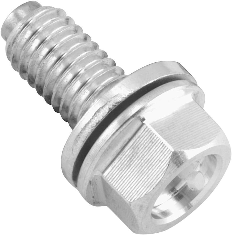 BIKEMASTER OIL DRAIN PLUG ALUMINUM 14MM/1.5