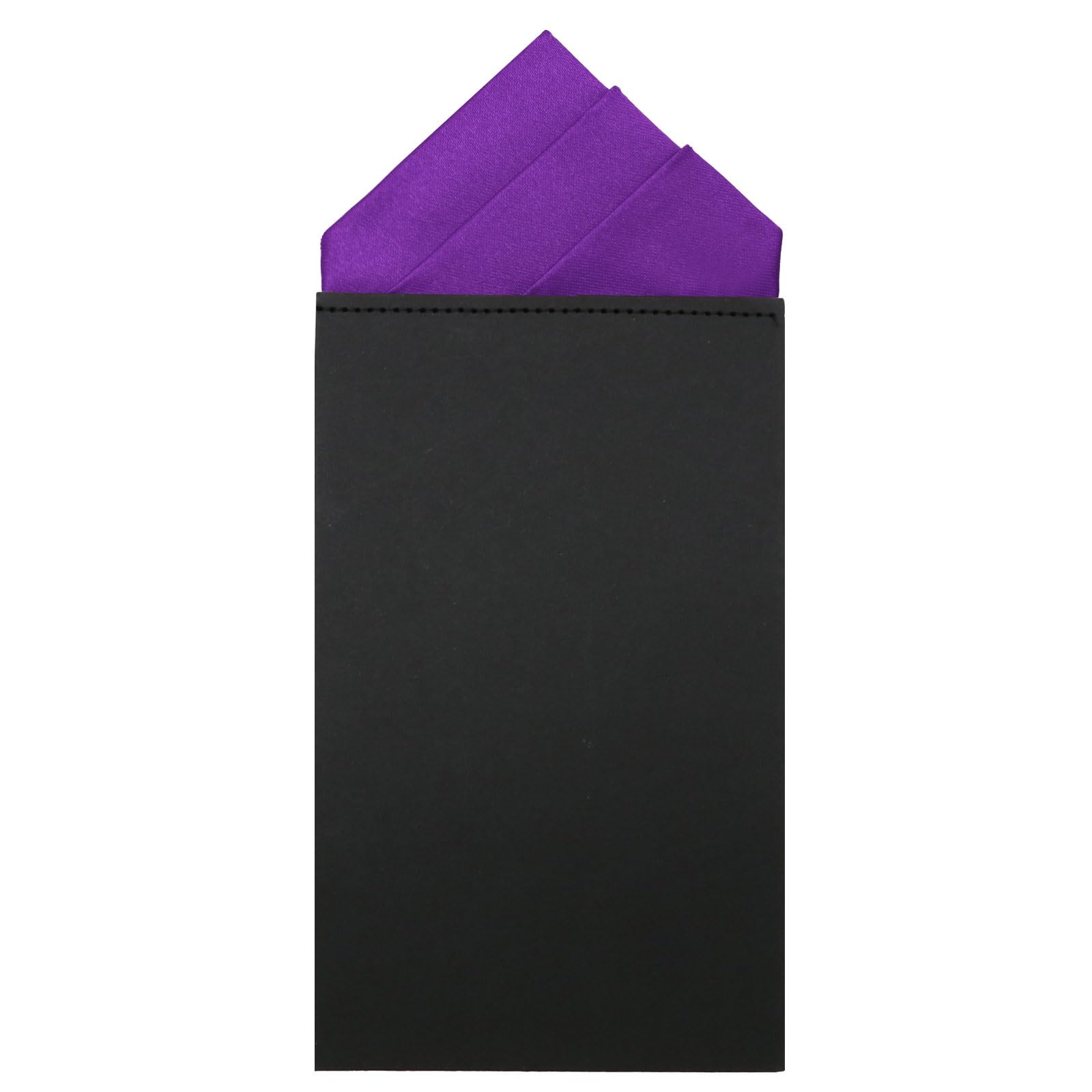 Prefolded Pocket Squares for Men, Suit Mens Handkerchiefs, Men Pocket Square Hankies for Party Banquet Prom Wedding