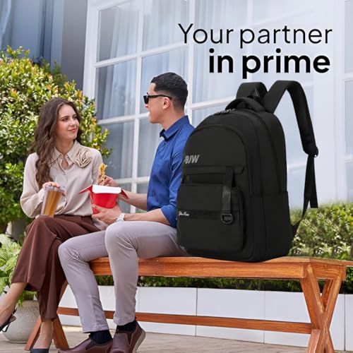 Image of Tinytot 30 Litre Japanese Korean Style School Bag Water-Resistant Laptop & Travel Backpack - Unisex Large 18 Inches Multipurpose Student Backpack for Boys & Girls, Men & Women