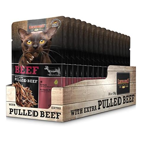 Leonardo Frischebeutel Pulled Beef | Getreidefreies Nassfutter Cover