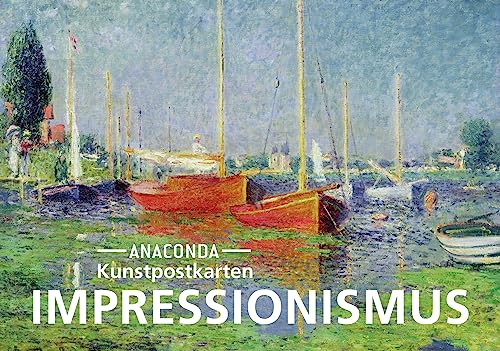 Postkarten-Set Impressionismus: 18 Kunstpostkarten aus hochwertigem Karton. ca. 0,28€ pro Karte (Anaconda Postkarten, Band 4)