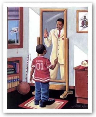 Nupe Or Bust - Kappa Alpha Psi by Lester J. Kern 8"x10" Art Print Poster