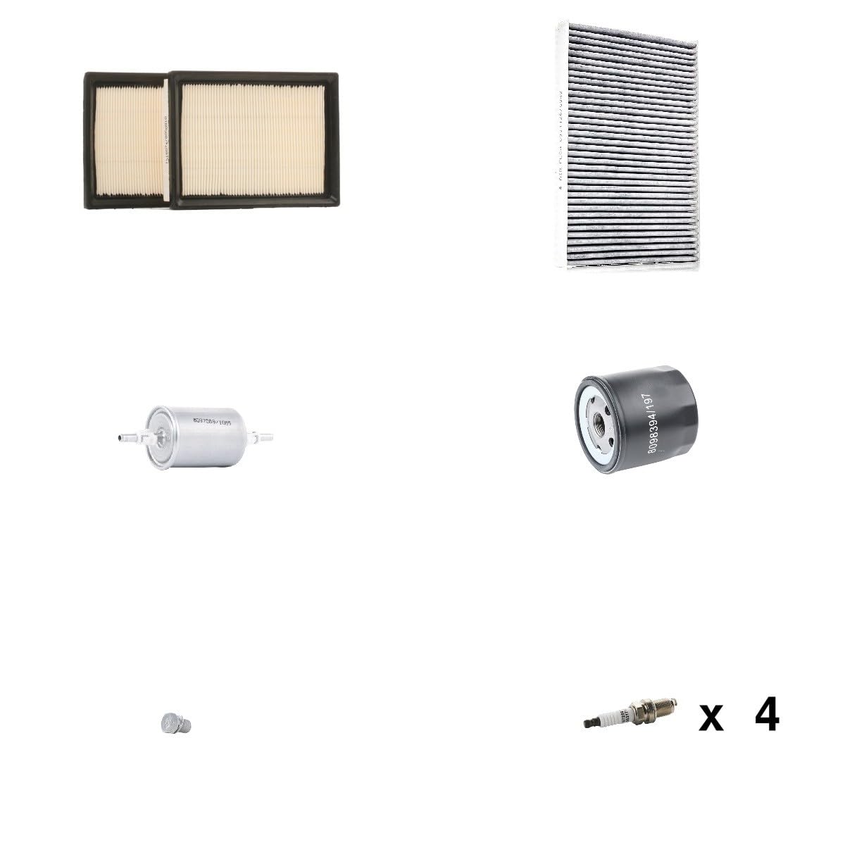 RIDEX 4682P6060 Kit de servicio con válvula bloqueo de retorno Gasolina