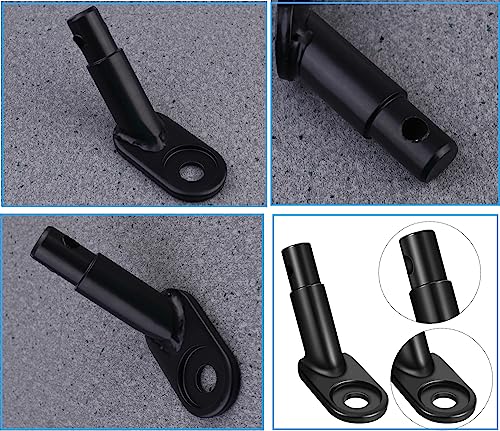 Fahrradanhänger Kupplung Fahrrad Anhängerkupplung Kupplung Anhänger Adapter Hundeanhänger für Fahrrad mit Sicherungsstift Fahrrad Hänger Kupplung Hundefahrradanhänger Hunde Anhänger Hundewagen
