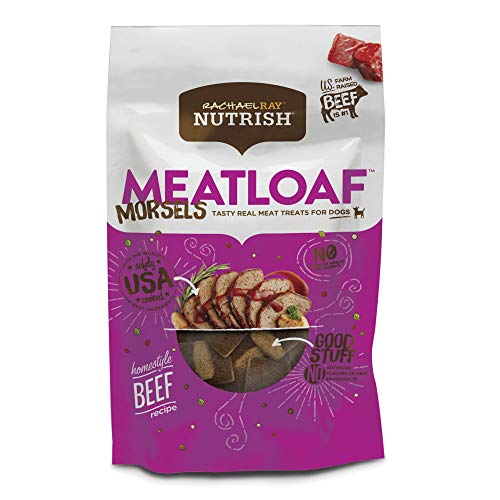 Rachael Ray Nutrish Meatloaf Morsels Homestyle Beef Recipe Dog Treats, 3 oz.