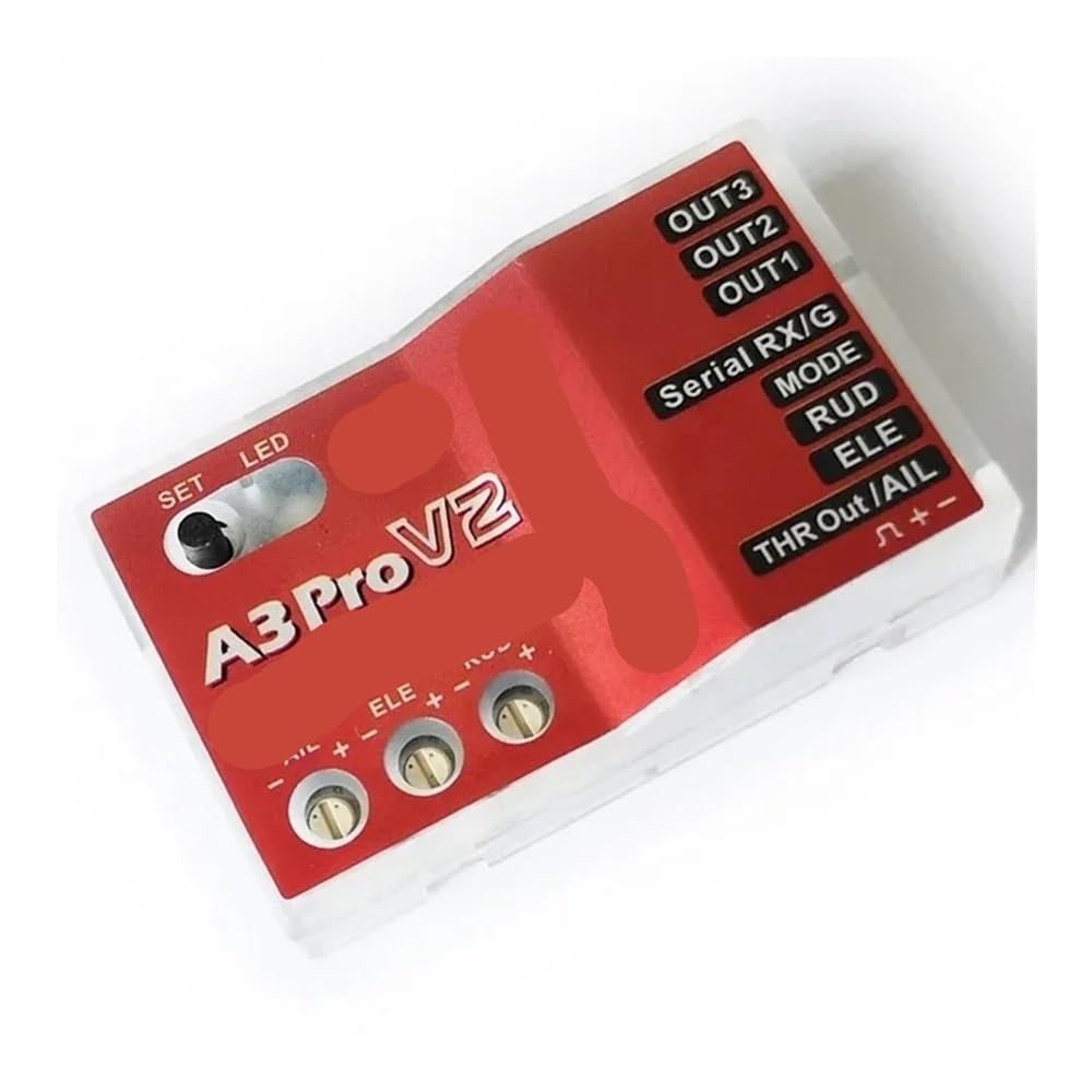 1 pz stabilizzatore del di stabilizzazione del controllore di volo giroscopio Compatibile Con elicottero ad ala fissa for aereo A3 Pro V2 RC