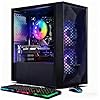 STGAubron Computadora de escritorio para juegos, Intel Core i5 hasta 3.7GHz, GeForce RTX 2060 6G, 16G de RAM, 512G SSD, WiFi 6, BT 5.0, Ventilador RGB x2, Windows 11 Home