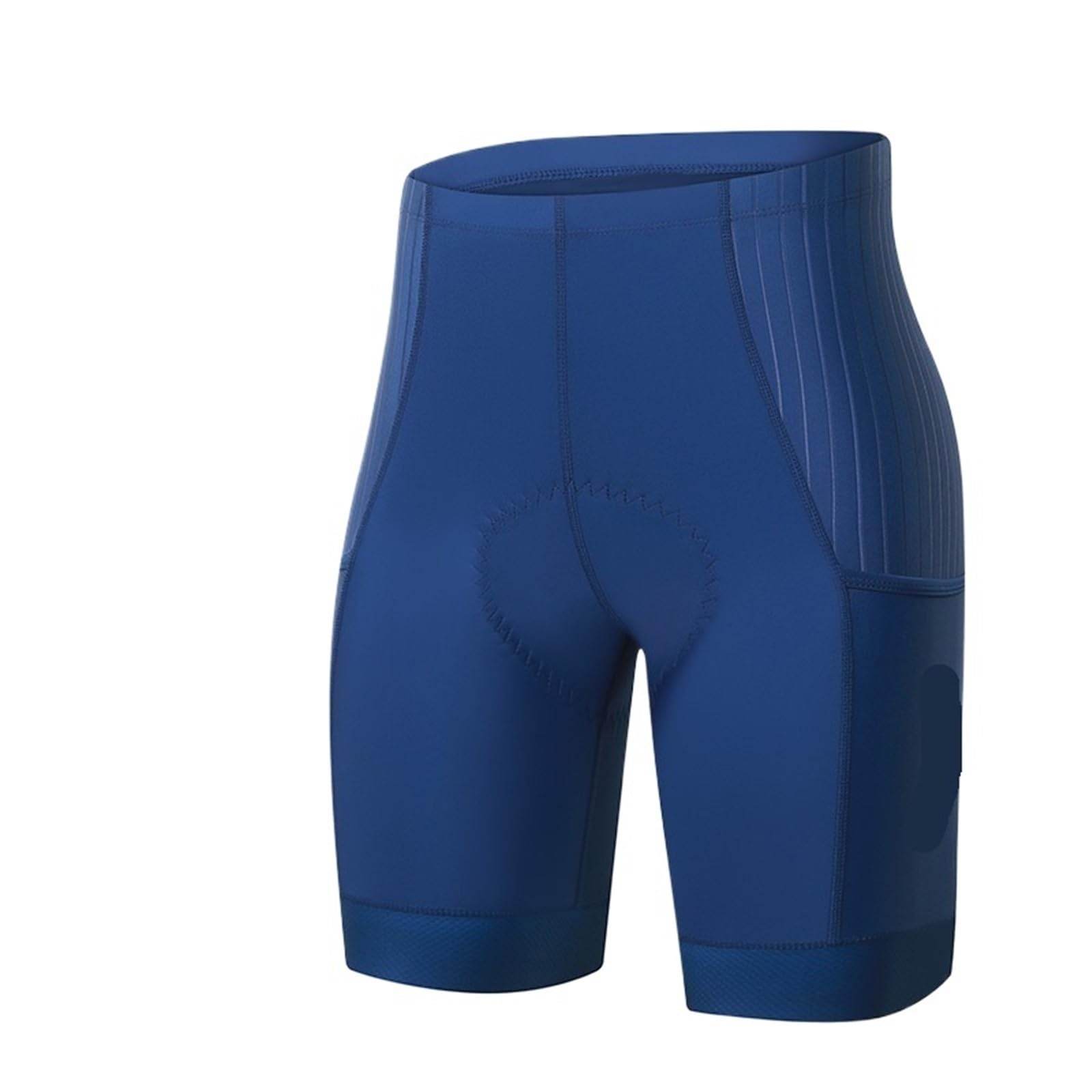 Pantalones Cortos De Ciclismo Pantalones cortos de ciclismo for mujer, mallas for, pantalones transpirables for carretera, 7 horas(Blue,S)