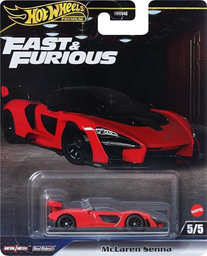 Hot Wheels Cars, Premium Fast & Furious 1:64 Scale Die-Cast Car miniatura 6