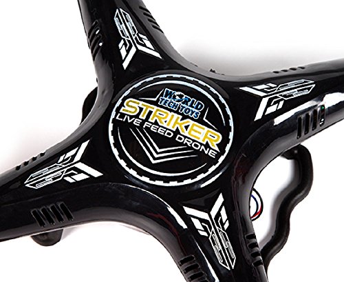 World Tech Toys 2.4Ghz Striker Spy Drone Video/Picture 4.5 Channel RC