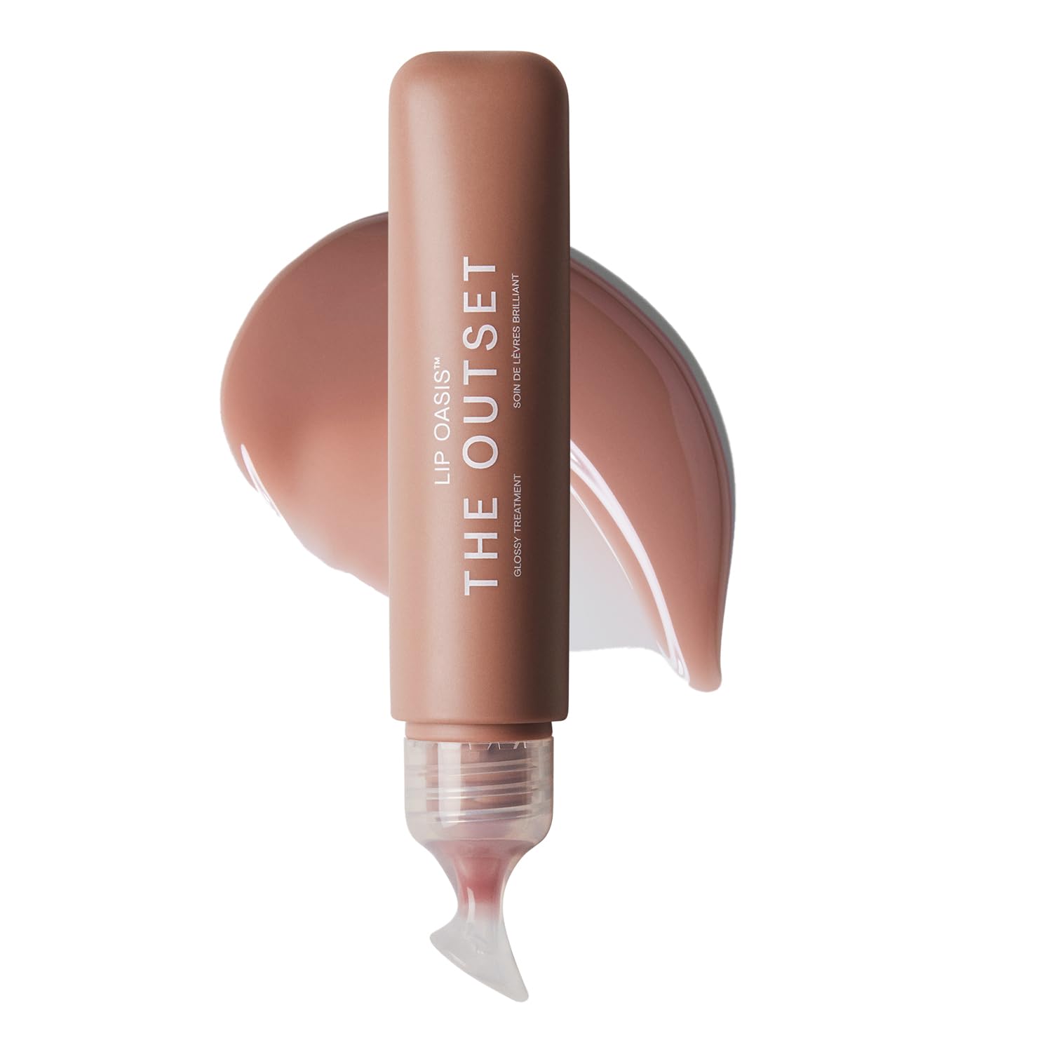 The Outset Lip Oasis Glossy Treatment | Skincare Essentials | Vegan | Gluten Free | Clean Beauty | Unisex for All Skin Types | Dune | 0.3 oz The Outset Lip Oasis Glossy Treatment | Skincare Essentials | Vegan | Gluten Free | Clean Beauty | Unisex for All Skin Types | Dune | 0.3 oz