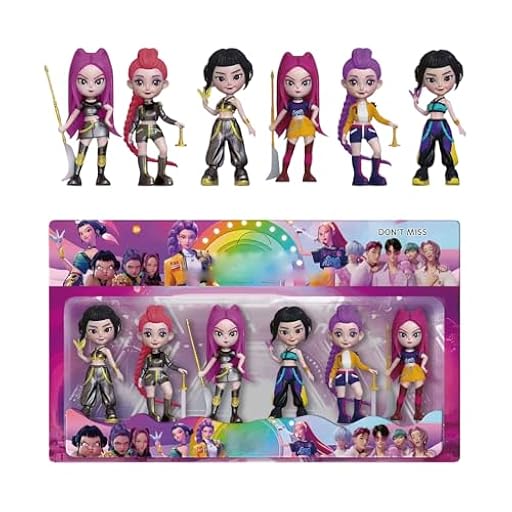 K-Pop De-Mon Hunter Merchandise Anime HUNTRIX Rumi/Mira/Zoey Set de Seis Mini Figuras de PVC Estatuilla Coleccionable de Anime Adorno Decorativo Regalo para Fans (A3) | Ya disponible en tu tienda friki favorita! En mundofriki.es! K-Pop De-Mon Hunter Merchandise Anime HUNTRIX Rumi/Mira/Zoey Set de Seis Mini Figuras de PVC Estatuilla Coleccionable de Anime Adorno Decorativo Regalo para Fans (A3) | Ya disponible en tu tienda friki favorita! En mundofriki.es!