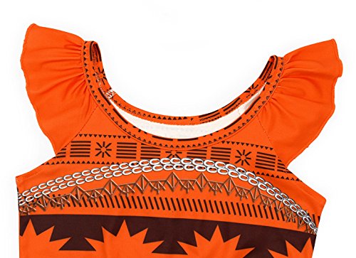 AmzBarley Girls Swimwear 2 Pieces Bathing Suit Ruffle One Shoulder Swimsuits Bikini Set Swimming Skirts4