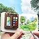 Yamobi Mini Malkasten Aquarell Set,Portable Watercolor Palette Set, tragbare Nano Palette für Aquarell,Mischpalette Holz