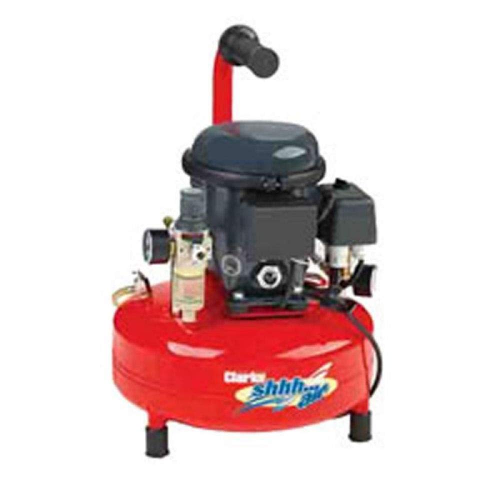 Clarke International Men's Light Clarke Shhh Air 30/9 0.88Cfm 9 Litre 0.3Hp Quiet Run Compressor (230V) - 2320865