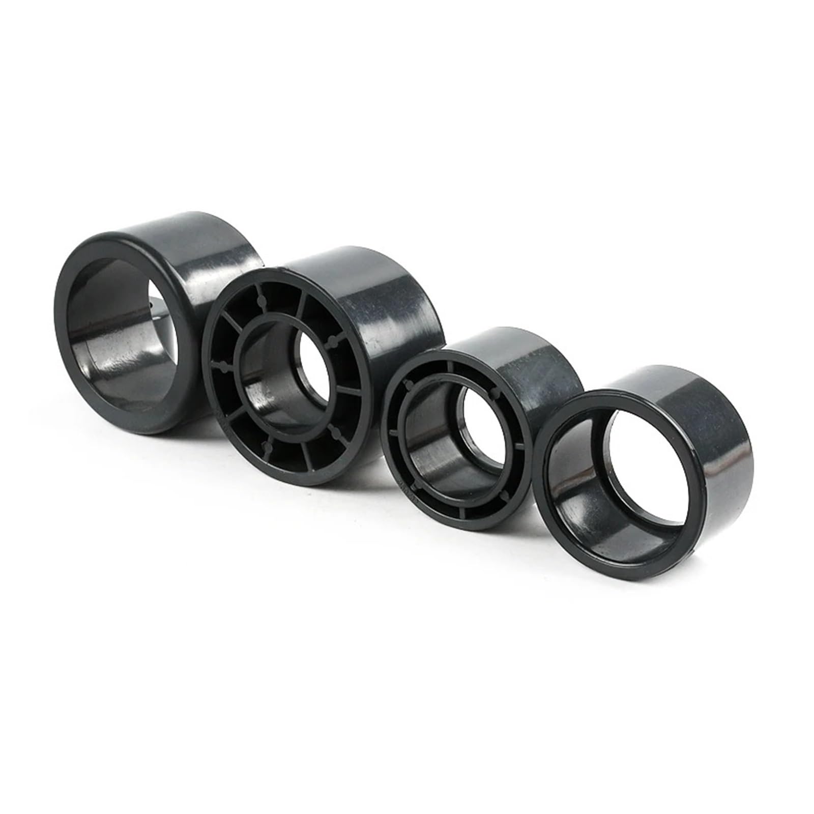 Genérico Conector Reductor de tubería de PVC de 20/25/32/40/50 mm for Acuario, Peces, Rellenos de tubería de PVC, buje de tubería for riego de jardín, 1/5/10 Unidades(O.D 20mm-I.D 16mm,10 Pieces)