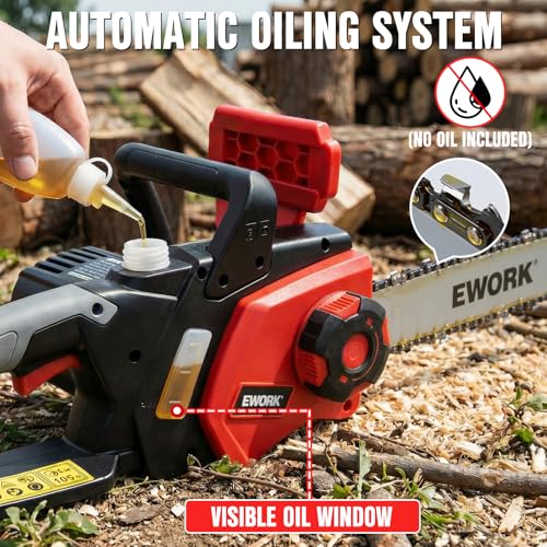 EWORK 15-Amp 16-Inch Electric Chainsaw