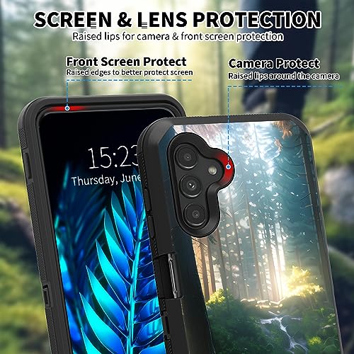 Coque Galaxy A14 5G protégeant l'écran contre les chutes au sol