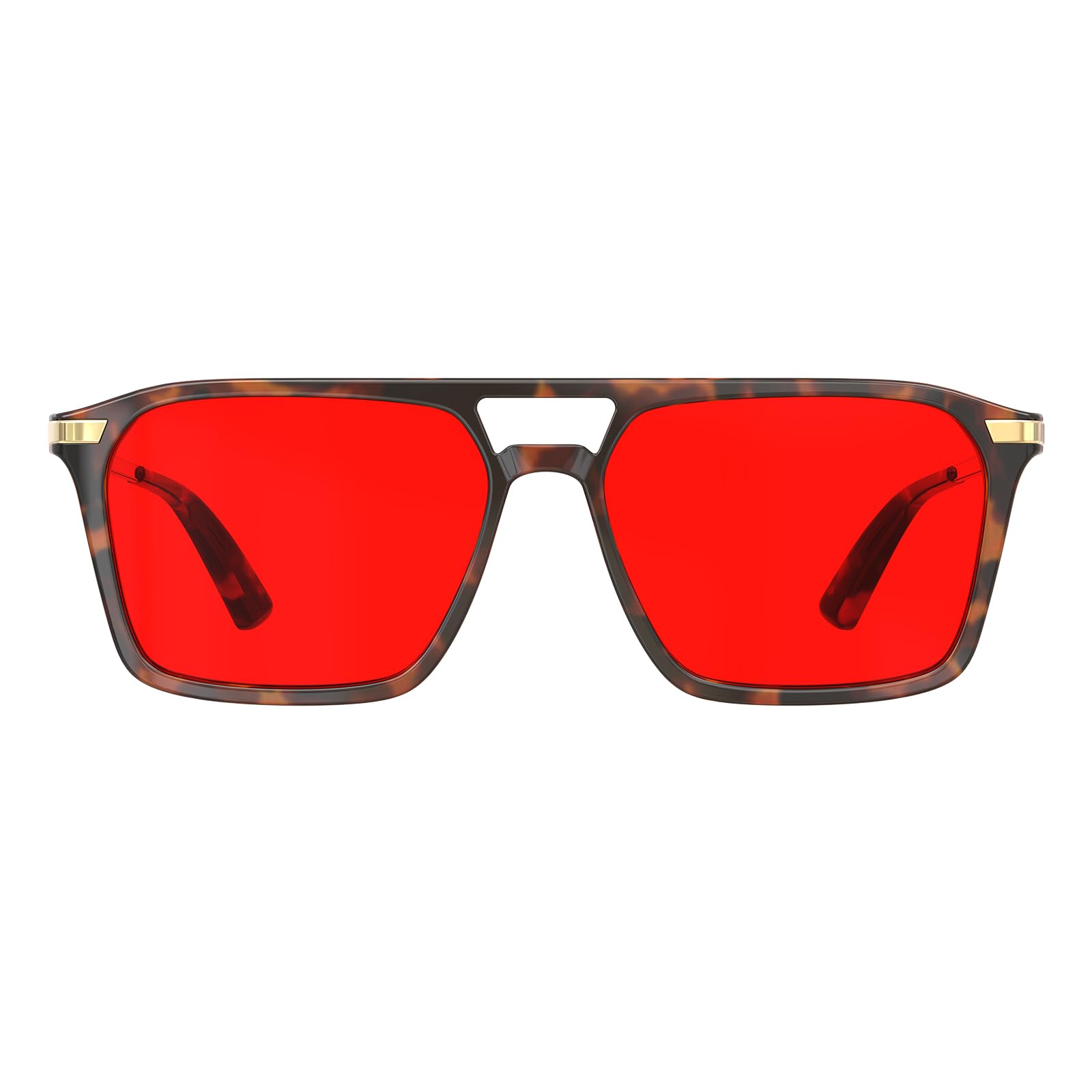 Goiteia 100% Red Blue Light Glasses - Sleep Glasses for Total Blue and Green Light Blocking - Dual AR Coatings-Relieve Eye Strain & Improve Sleep