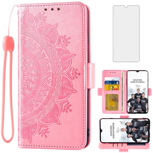 Coque TCL 30 XL antichoc porte-carte avec rabat et dragonne