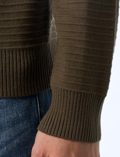Pull sweater homme col rond vetement chaud hiver chic