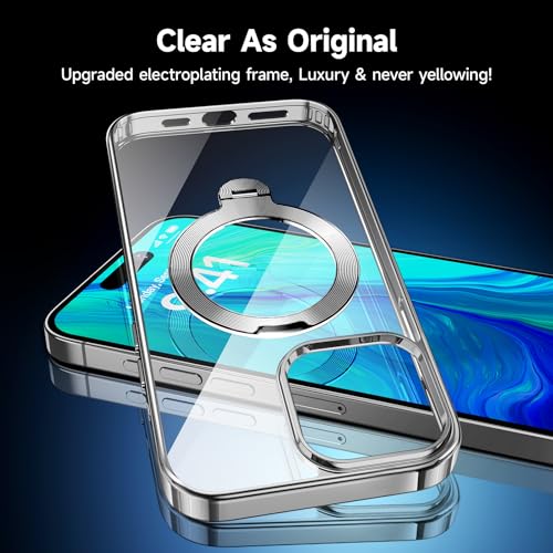Coque iPhone 16 Pro anneau CD magnétique au design élégant et épuré