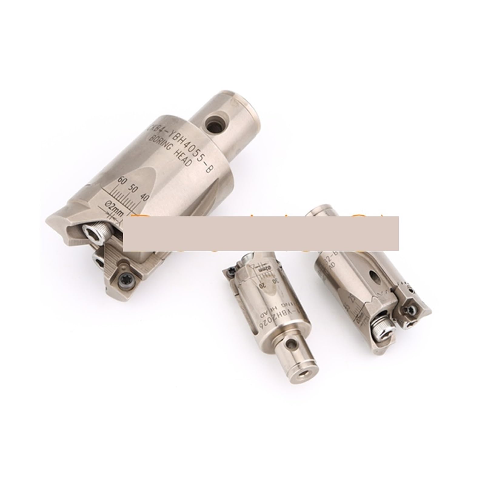 Cabezal de mandrinado de desbaste ajustable, Cabezal de mandrinado desbaste de doble filo ajustable RBH 25-33 32-42 40-55 68-92 BT30 BT40 LBK(20-25)