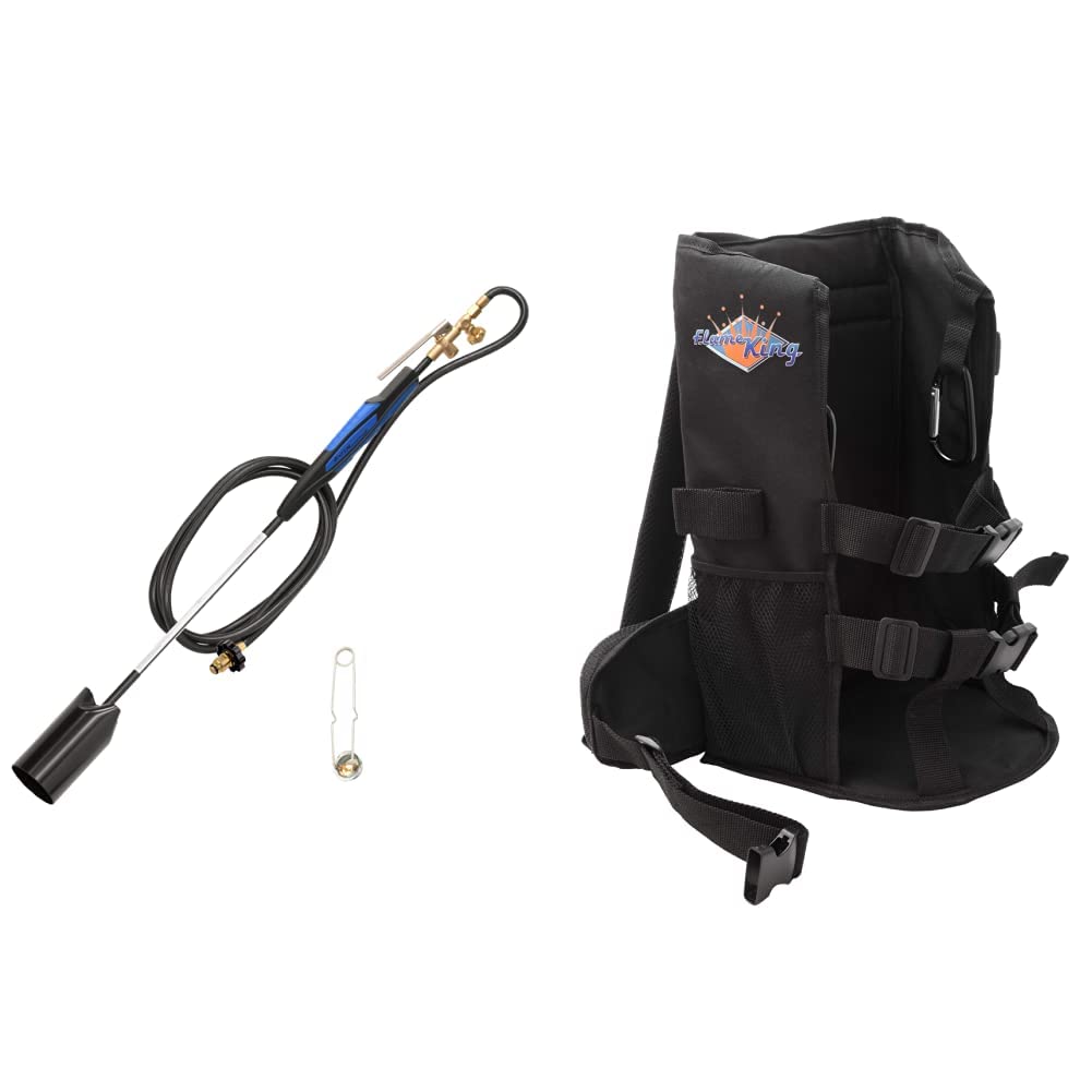 Amazon.com : Flame King Propane Torch Kit Heavy Duty Weed Burner