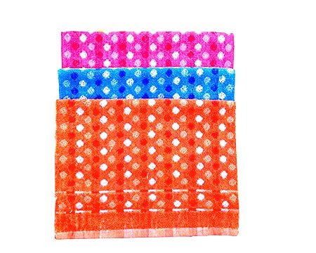 Pogo Soft Cotton Hand Towel/Soft Cotton Face Towel (50 * 32 cm) (Floral Print, 12)