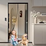 🦟【Choix de la taille (Largeur x Hauteur)】: Veuillez mesurer soigneusement votre cadre de porte avant d’acheter. Guide des tailles: Commandez une largeur ≥ (largeur du cadre de porte intérieur + 8 cm), Commandez une hauteur ≥ (hauteur du cadre de porte intérieur + 6 cm).