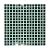 URBN Contemporary Emerald Green Iridescent Glass Mosaic Tile for Indoor and Outdoor - Single Sheet (13 inches x 13 inches, 1.15 SQ FT)