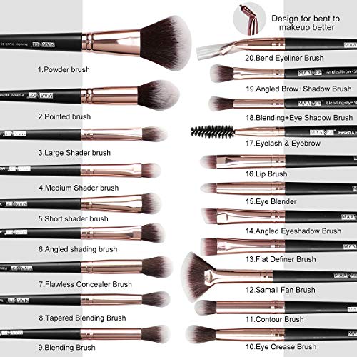 Catálogo de Sets de pinceles y brochas para comprar online. 2 Sets de pinceles y brochas marca MAANGE (2)