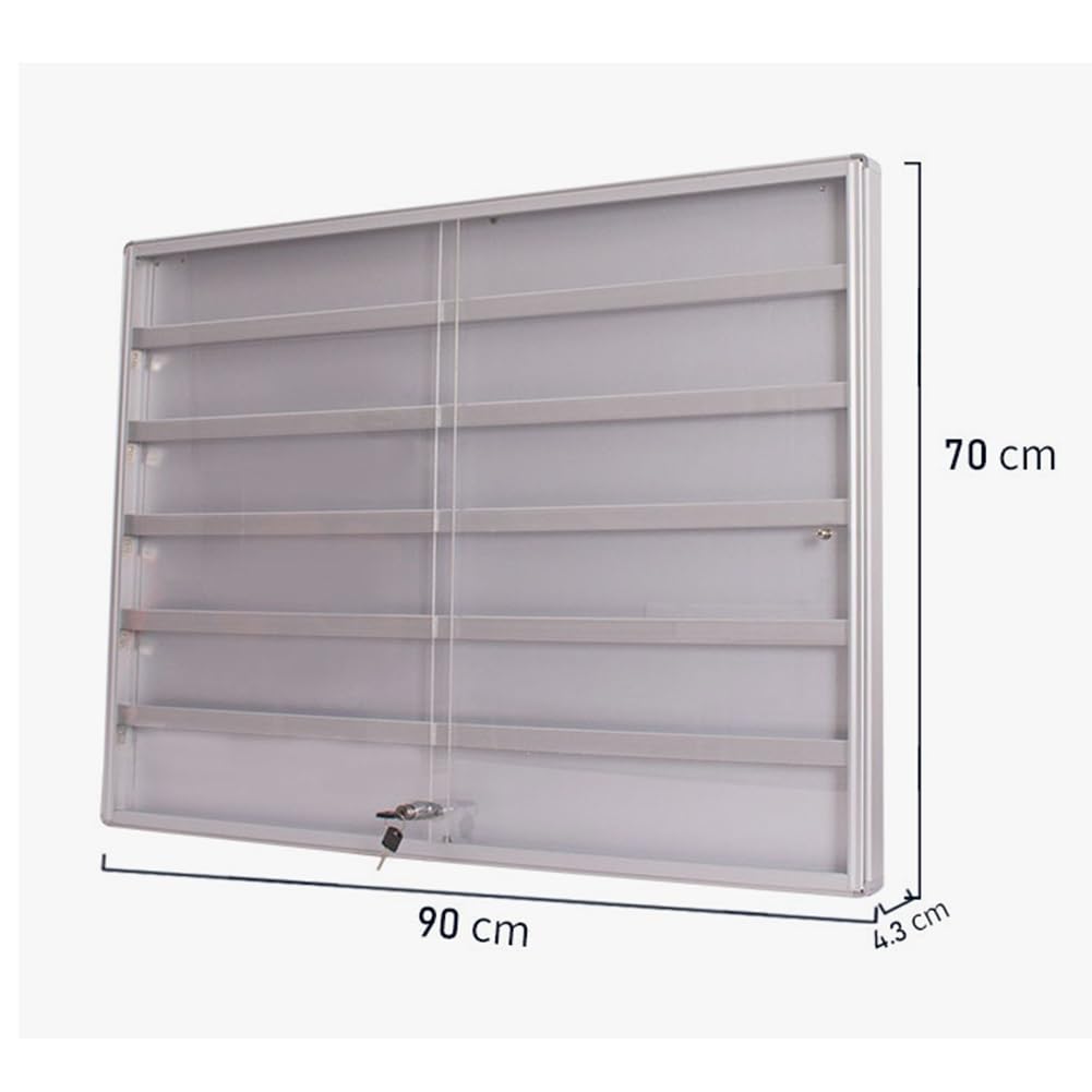 Amazon.com: Retail Display Case Cigarette Showcase Cigar, Candy Display Sale  Counter Rack Retail Cabinet Organizer for Retail Stores, Bars, Market,  Aluminum Alloy, Wall Mounted ( Color : Silver , Size : 90x70x4.3 :  Everything Else