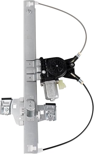 Vista 308 de TRQ Regulador de Elevalunas Eléctrico Trasero Izquierdo y Conjunto del Motor del Lado del Conductor Compatible con Chevrolet Cruze 2012-2015 2016