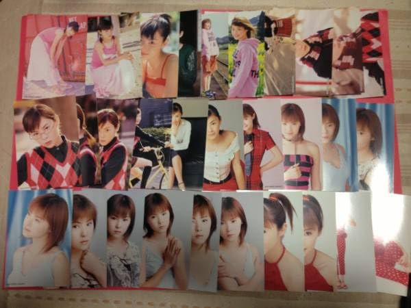 Amazon.co.jp: トレカカード 松浦亜弥 ブロマイド L判 サイズ 全72種＋