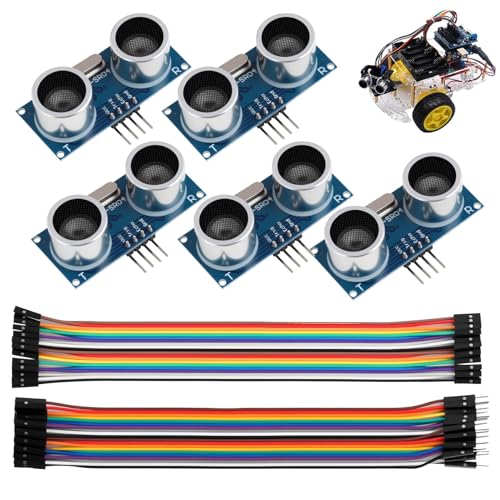 Ya en mundofriki.es: 5 Piezas Sensor de Distancia Ultrasonido HC-SR04, Sensor Ultrasónico Hc-sr04,Módulo de Medición Compatible para Arduino, para proyectos de medición y aplicaciones DIY