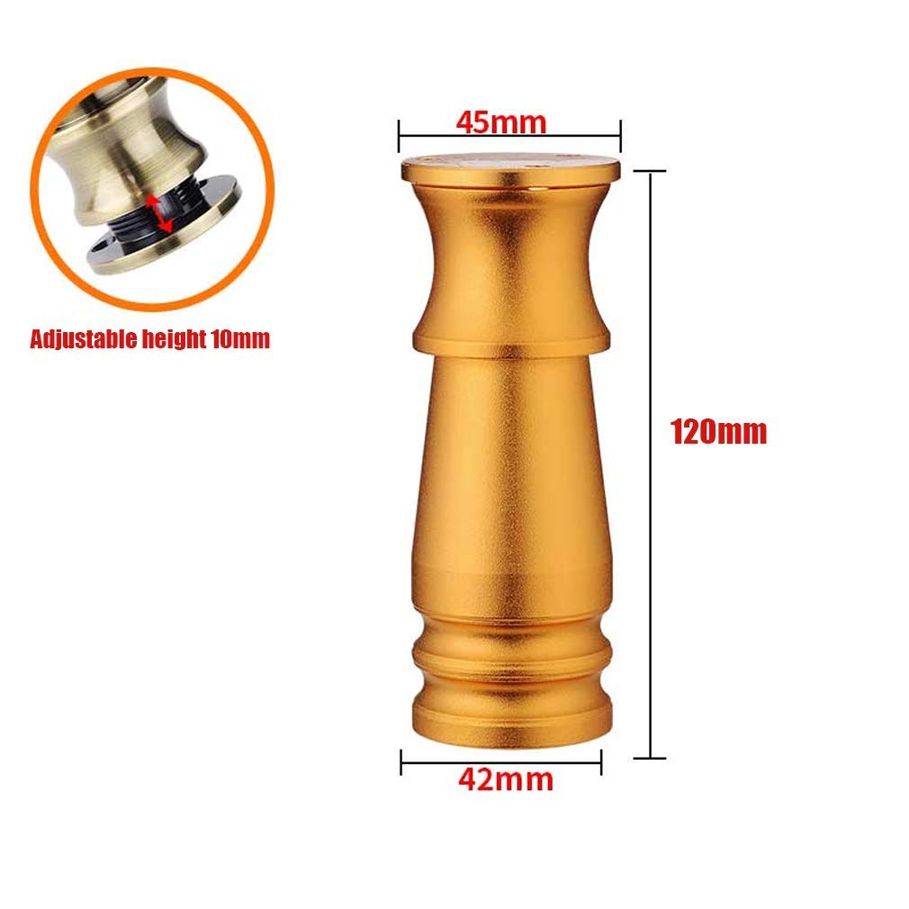 NMDCDH Piedini per mobili Gambe del Letto Regolabili Gambe per mobili con Tappetino in Gomma Piedini per mobili Accessori per mobili per divani Letto Mobili per mobili da Bagno Tavolino (