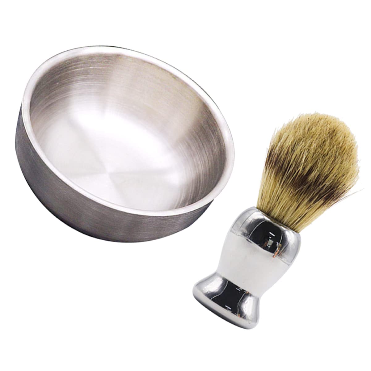 NOLITOY Men Shaving Brush Set Shave Brush and Soap Bowl for Gentle Beard Shaving