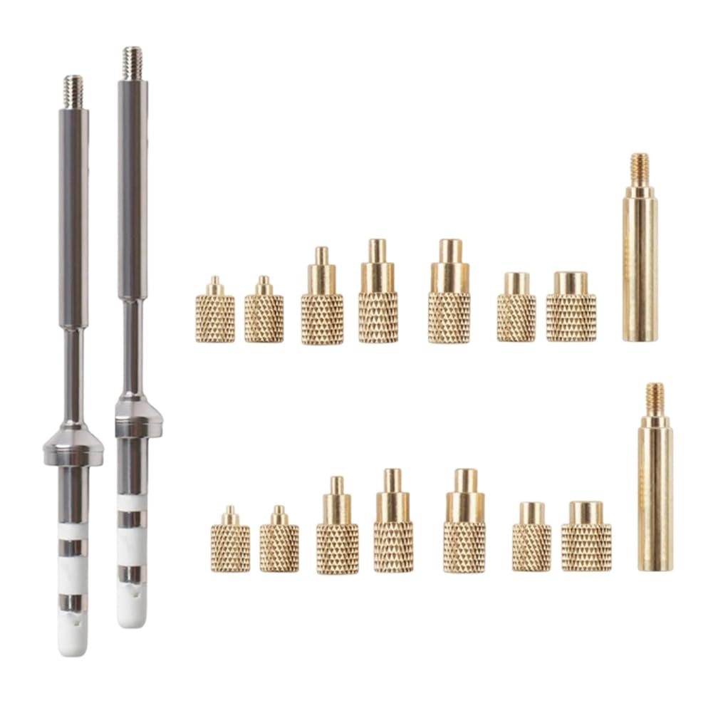 Htuteyy Threaded Heat-Set Insert Tips For Ts100/101 Soldering Iron M2, M2.5, M3, M5, M6, M8 Tool