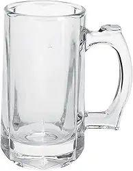 Mimo Style, Caneca de Vidro para Chopp Beer 380ml Design Clássico e Resistente