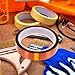 Beaupretty Heat Resistant Polyimide Tape 300℃ High Temperature Electrical Insulation Tape 20mm X 33m for Industrial Electronics
