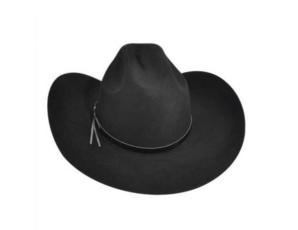 Jason Aldean Men's Asphalt Straw Cowboy Hat Black 6 3/4