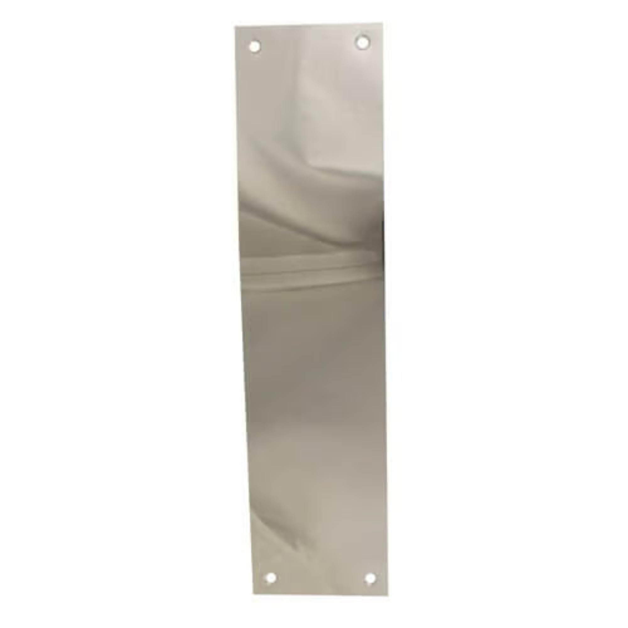 Plain Finger Plate, Polished Chrome