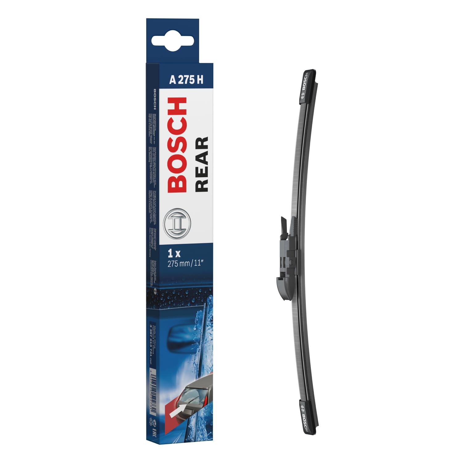 BOSCH 3397013741 Wiper Blade Rear Fits BMW Infiniti Q30 Mercedes-Benz Renault