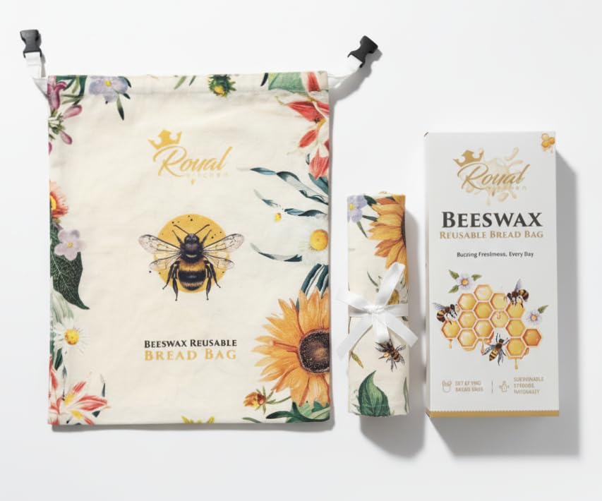 Reusable Beeswax Breads Bag Organic Sourdough Bread Bags