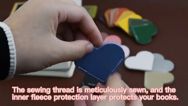 Amazon.com: Leather Bookmark Personalized Heart Page Corner